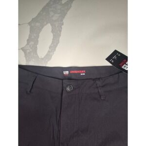 Unionbay Active Pants Straight Leg Comfort Stretch‎ Black 36x30